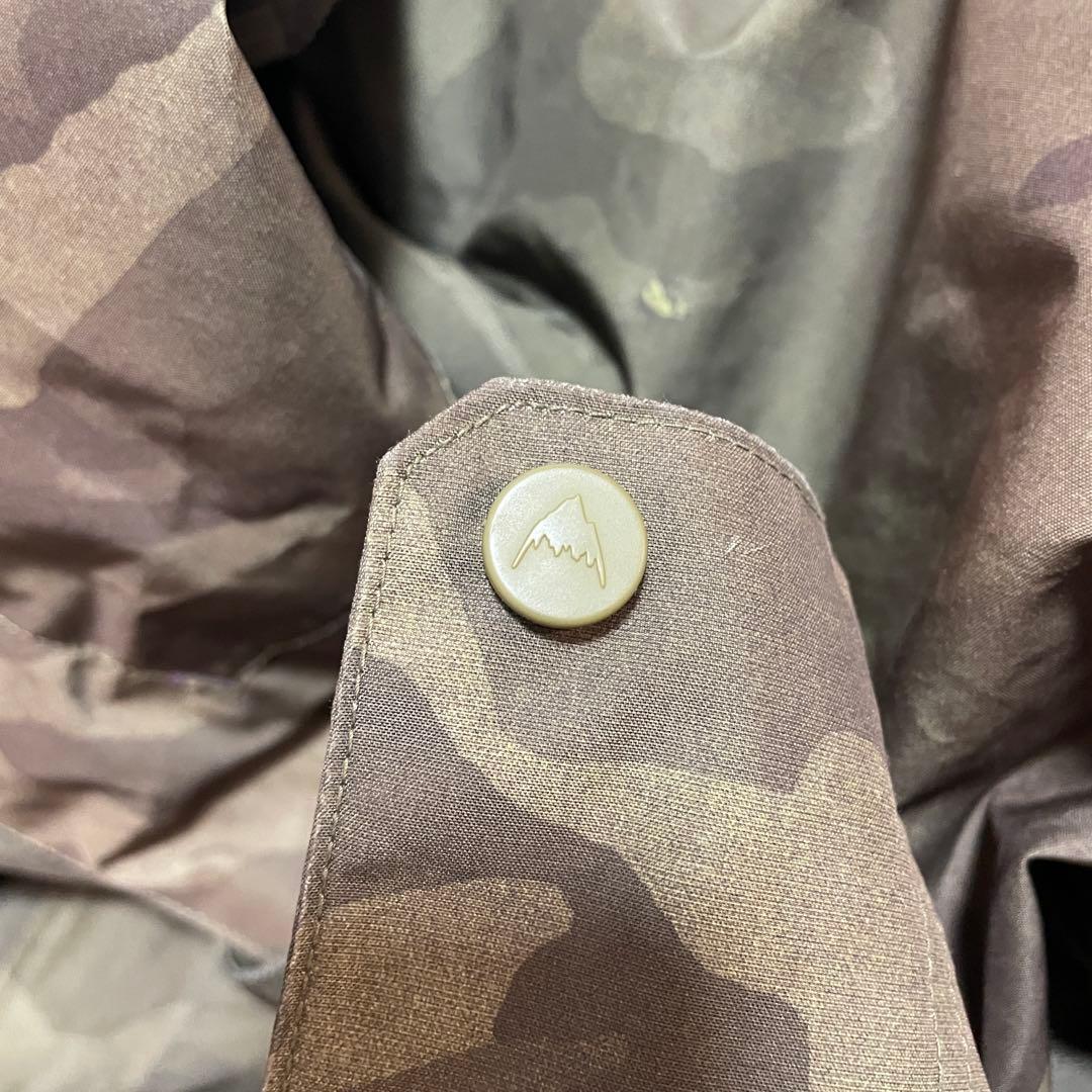 BurtonバートンスキーウェアスノーボードジャケットパーカーGORETEX迷彩