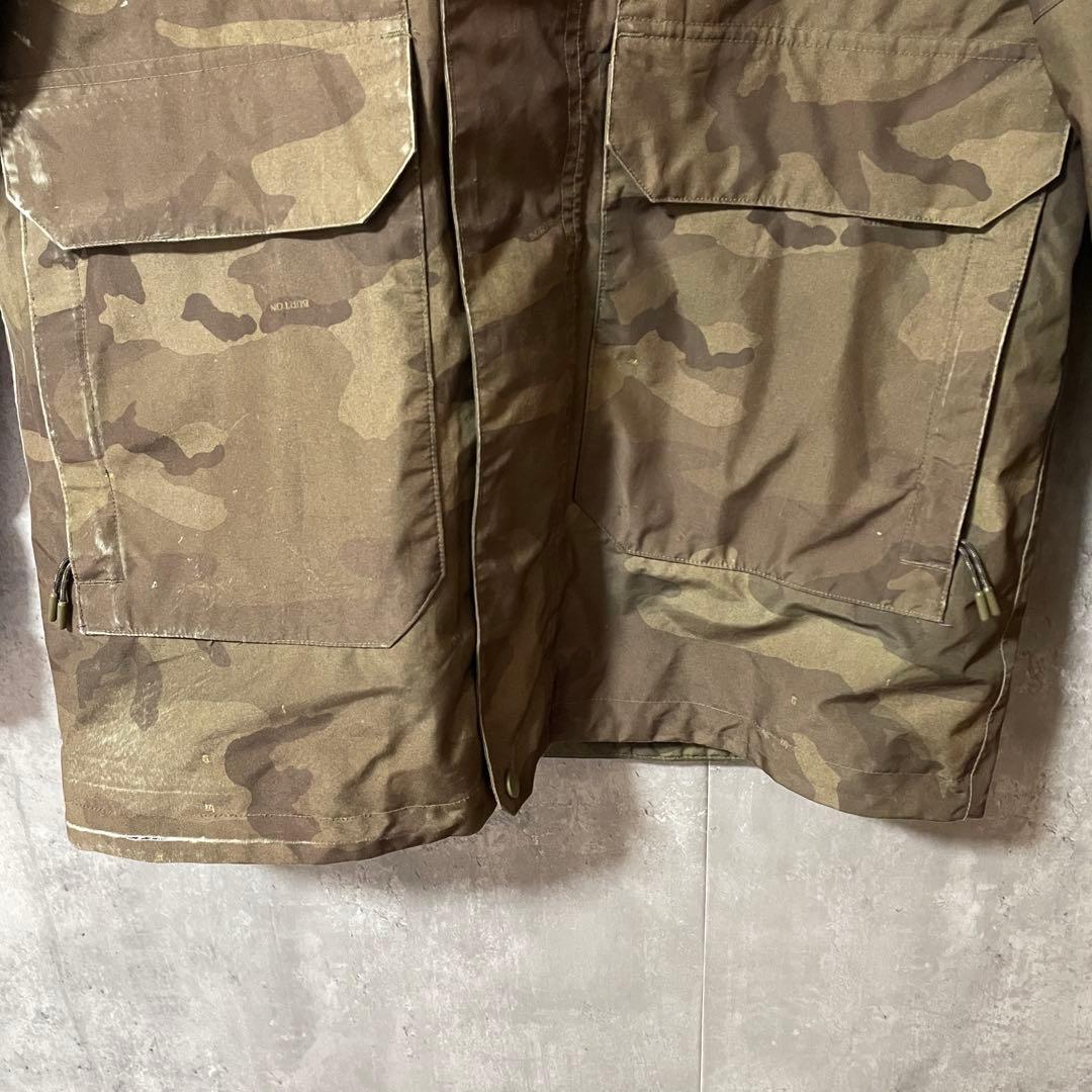 BurtonバートンスキーウェアスノーボードジャケットパーカーGORETEX迷彩