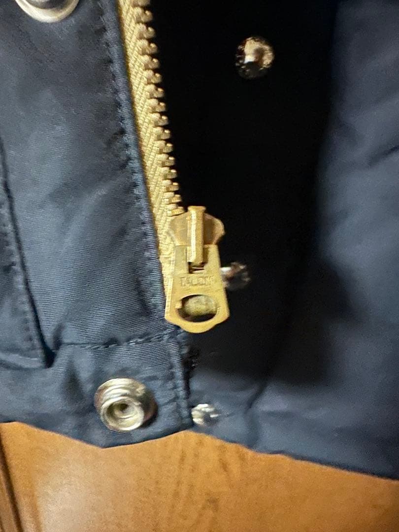 リヤルマッコイズレザーヨークダウンベストジャケット