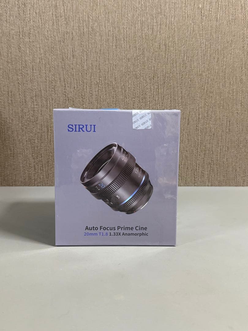 新品　SIRUI 20mm T1.8 1.33X Eマウント