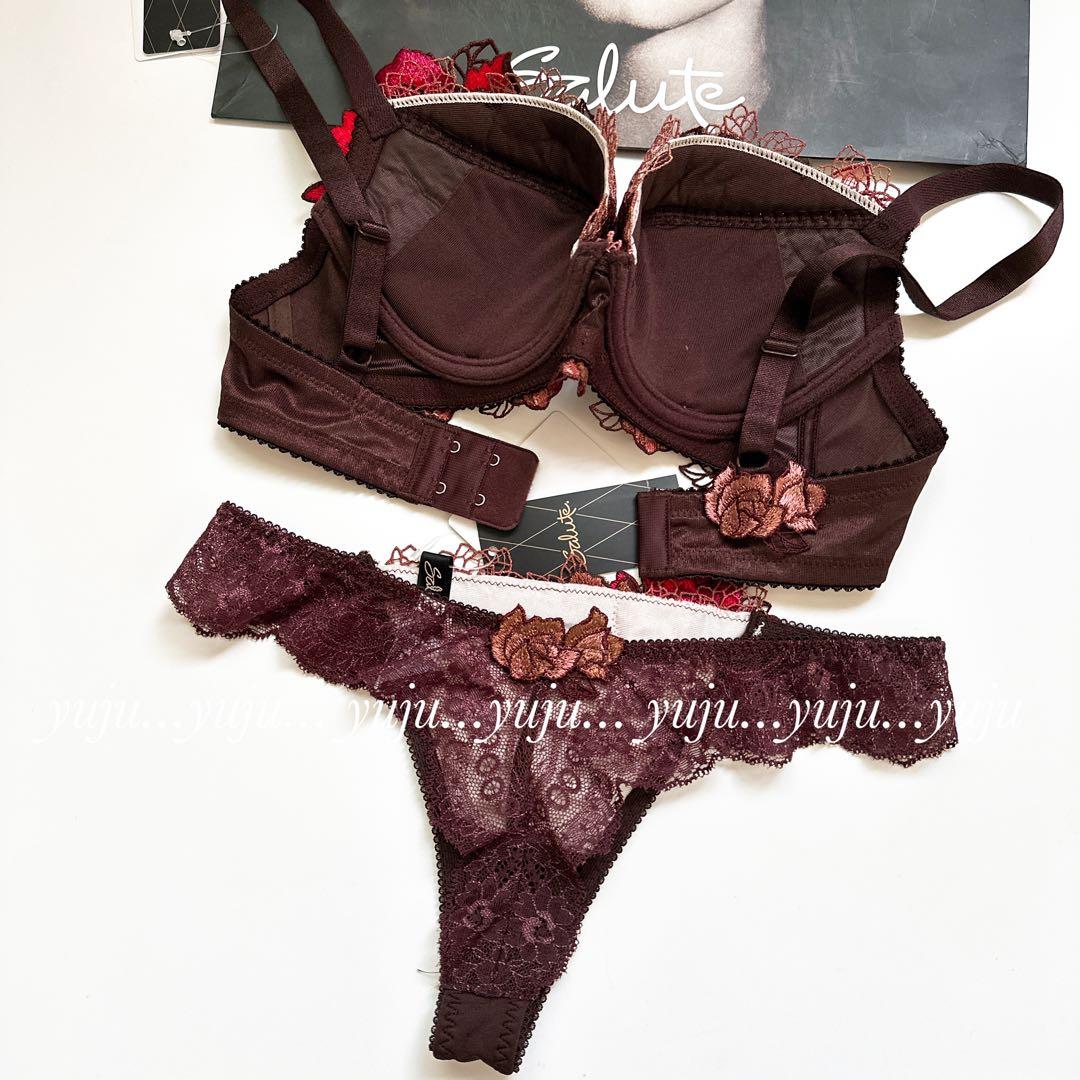 ワコール/サルート 76グループ p-upブラ TバックE70 WI