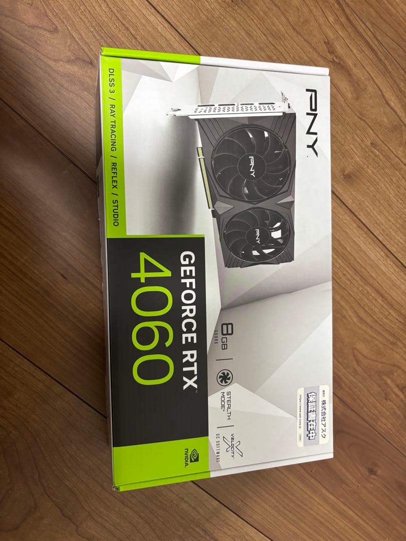 PNY GEFORCE RTX 4060グラフィックボード