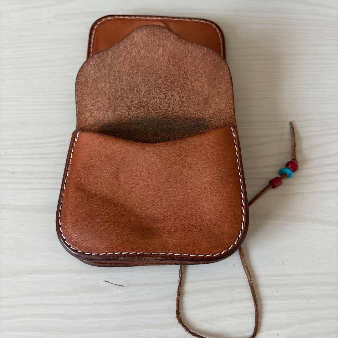 goro's ゴローズ 角型小銭入れ コンチョ レザー ケース