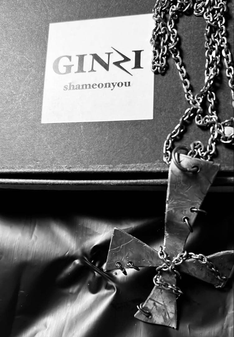 【レア】ginzi 十字架ネックレス「チェーンなし」
