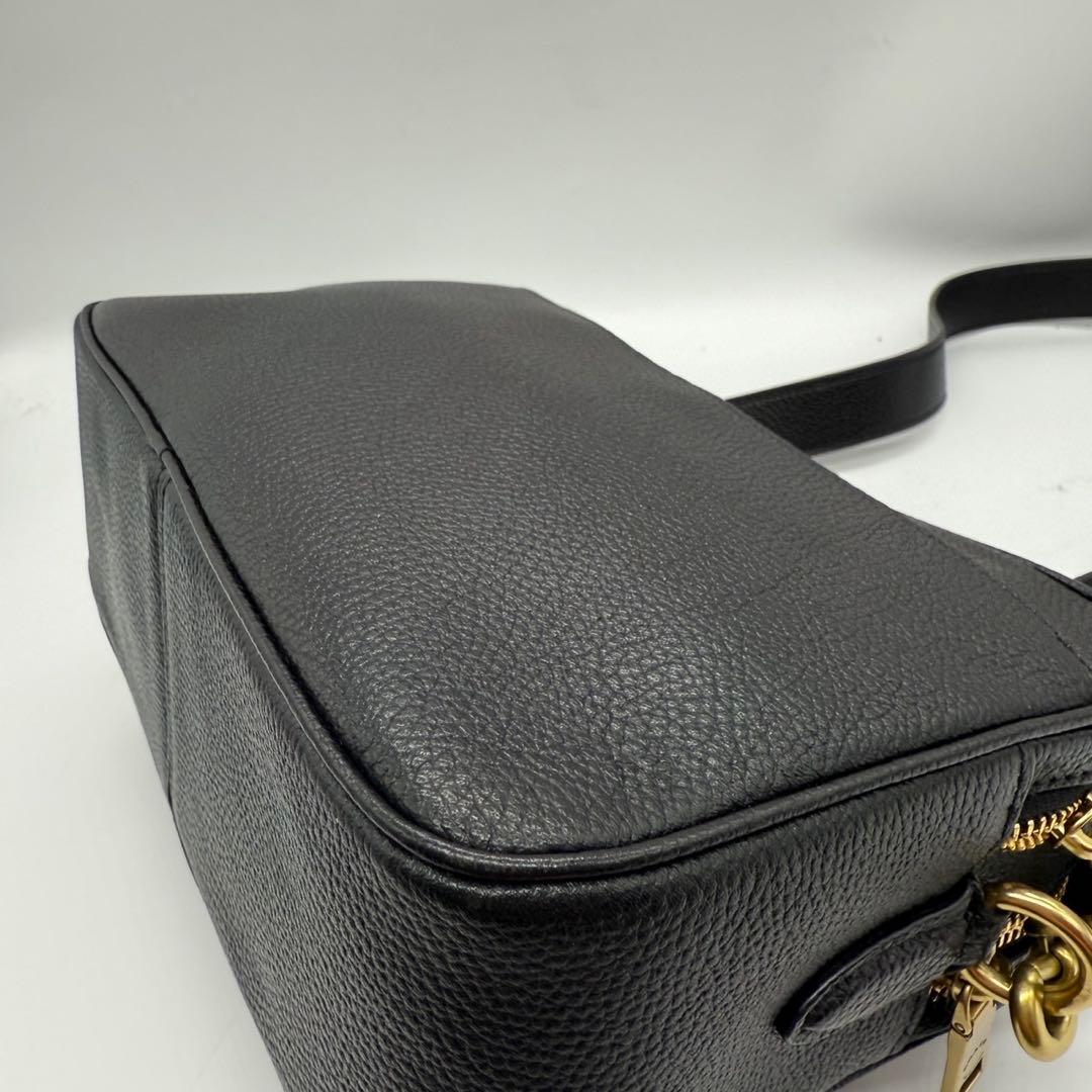 【美品】COACH コーチ キャシー カメラバッグ ブラック 639