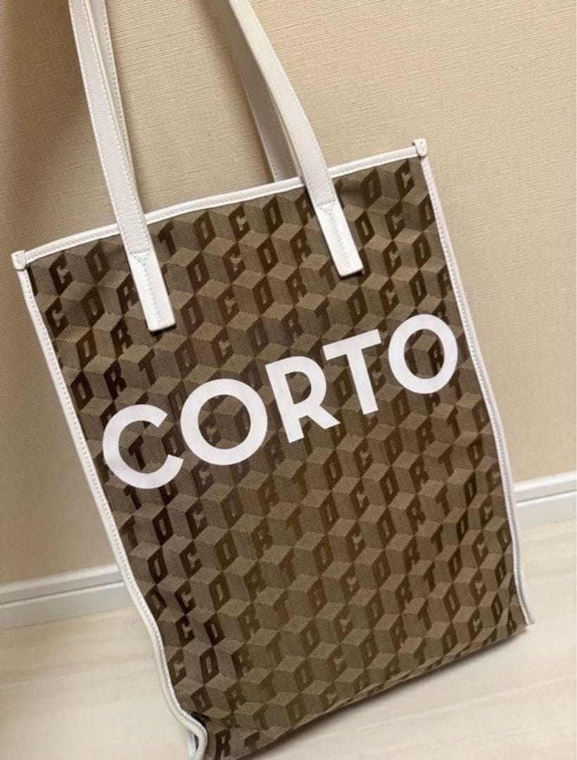 CORTO MOLTED×WIND AND SEA トートバッグ 白