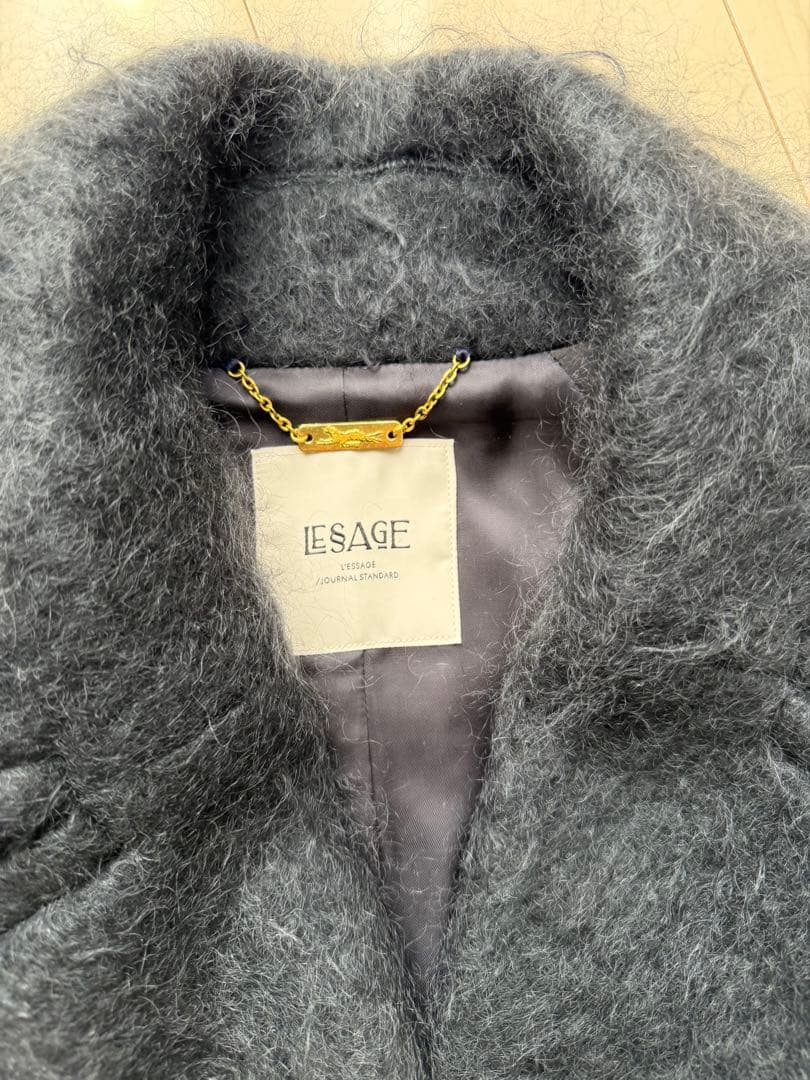 ⭐︎美品JOURNALSTANDARDL'ESSAGE モヘヤシャギーダブルコート