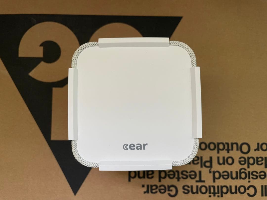 シーイヤーパヴェ Cear pavé ワイヤレススピーカー ホワイト