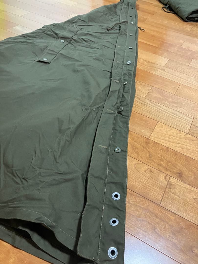 ポーランド　軍幕　2枚　サイズ3