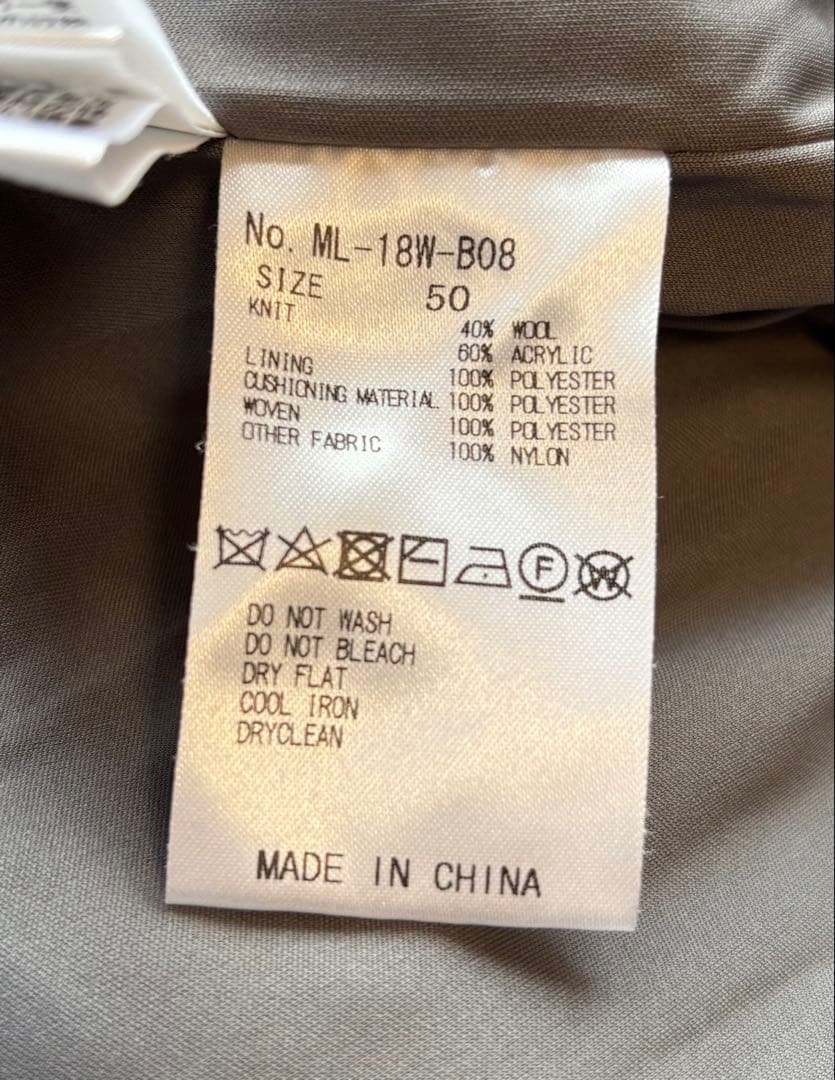 MARK & LONA ジャケット サイズ50 XL マークアンドロナ