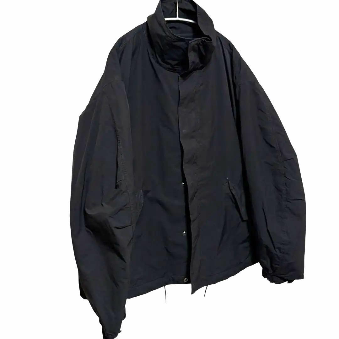 N-861 ATON エイトン　ショートモッズコート　ライナー付　6 ブラック