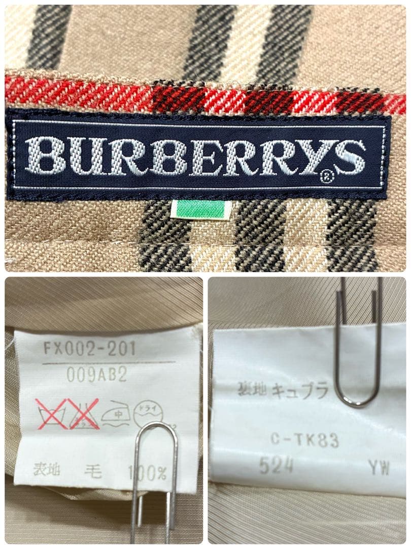 美品✨Burberrys バーバリーズ ノバチェック プリーツスカート