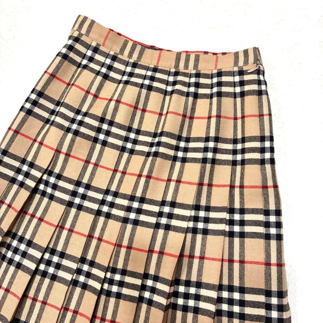 美品✨Burberrys バーバリーズ ノバチェック プリーツスカート