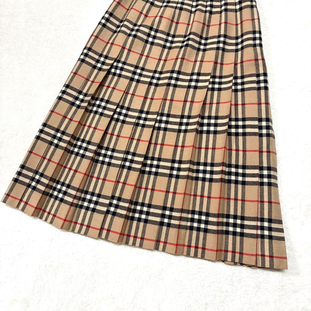 美品✨Burberrys バーバリーズ ノバチェック プリーツスカート