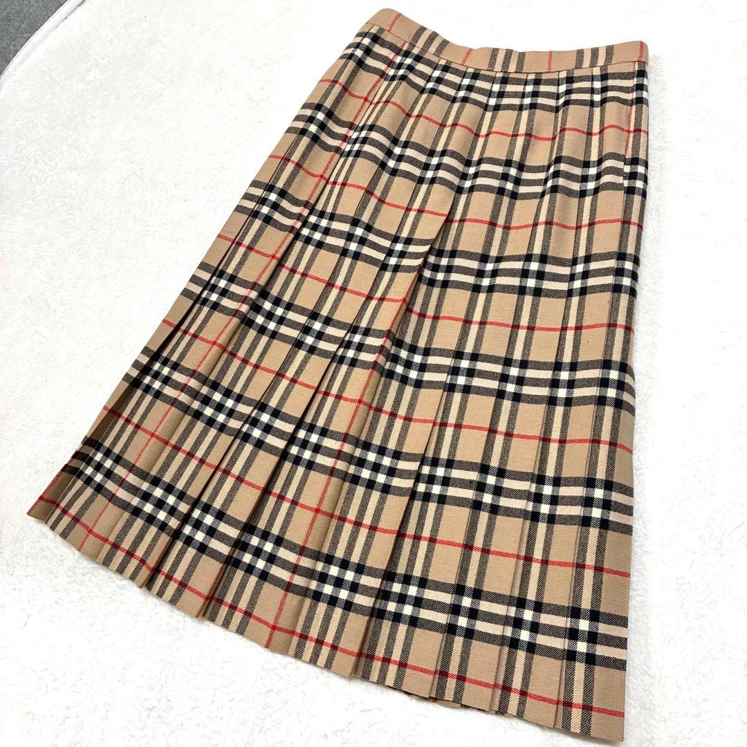 美品✨Burberrys バーバリーズ ノバチェック プリーツスカート