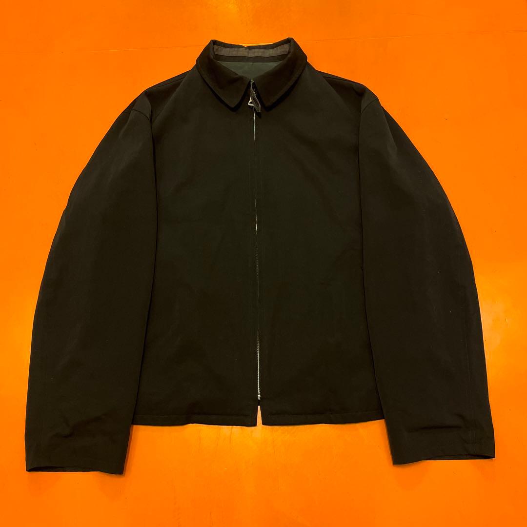 y’s for men ウールギャバ 短丈 ブルゾン ブラック 黒 90s