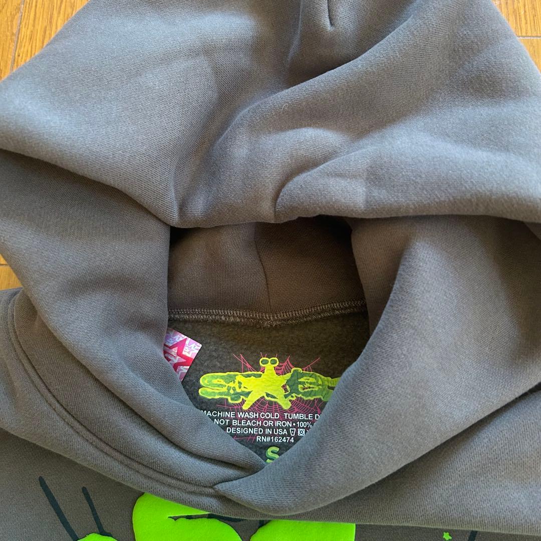 spyder スパイダーウェブデザイン パーカー