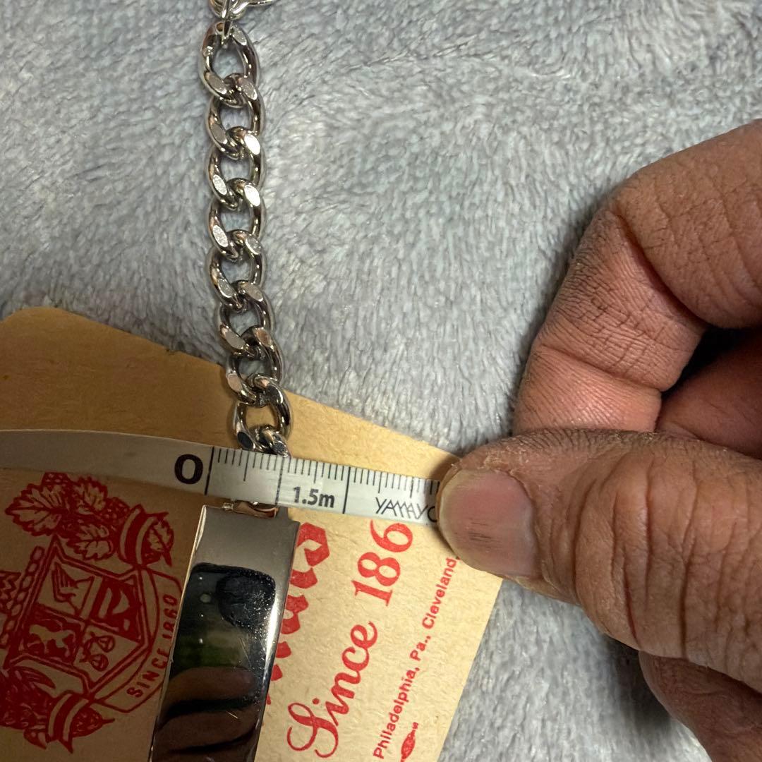 60s US ARMY ヴィンテージ ミリタリー シルバーIDブレスレット