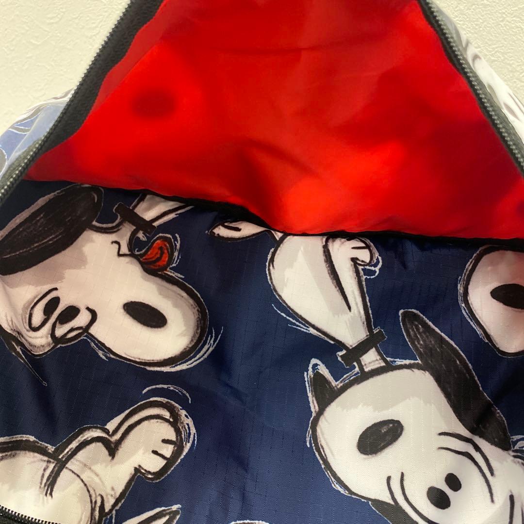 ●9979 LeSportsac レスポートサック　ボストンバッグ　スヌーピー