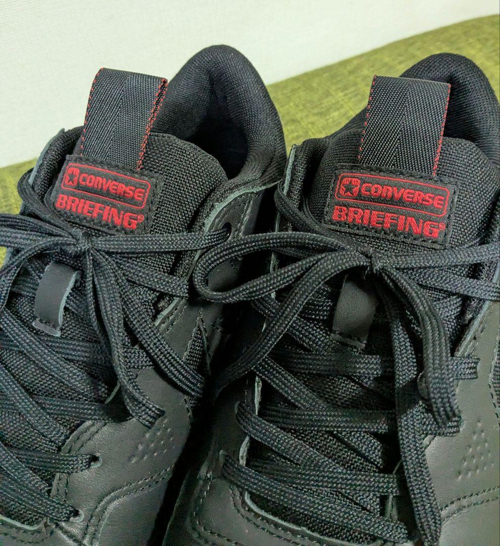 【極美品】CONVERSE×BRIEFING GOLF スニーカー ブラック