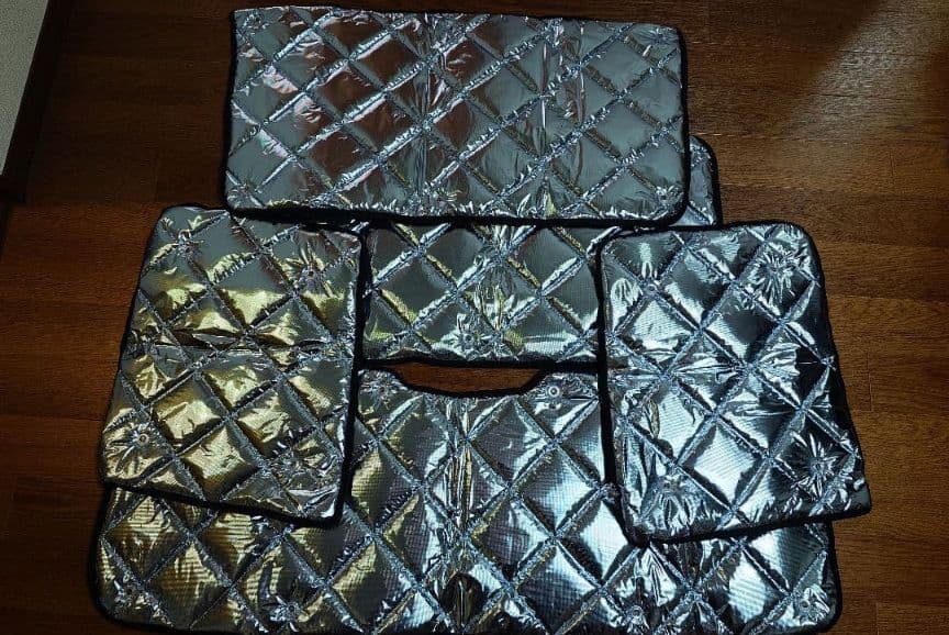 デリカ D5　Aizu アイズ　マルチシェード リア 5枚セット