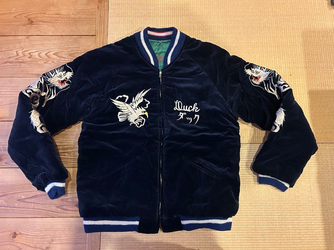 東洋 港商 スカジャン 横田基地 鳩 中 スペシャルエディション