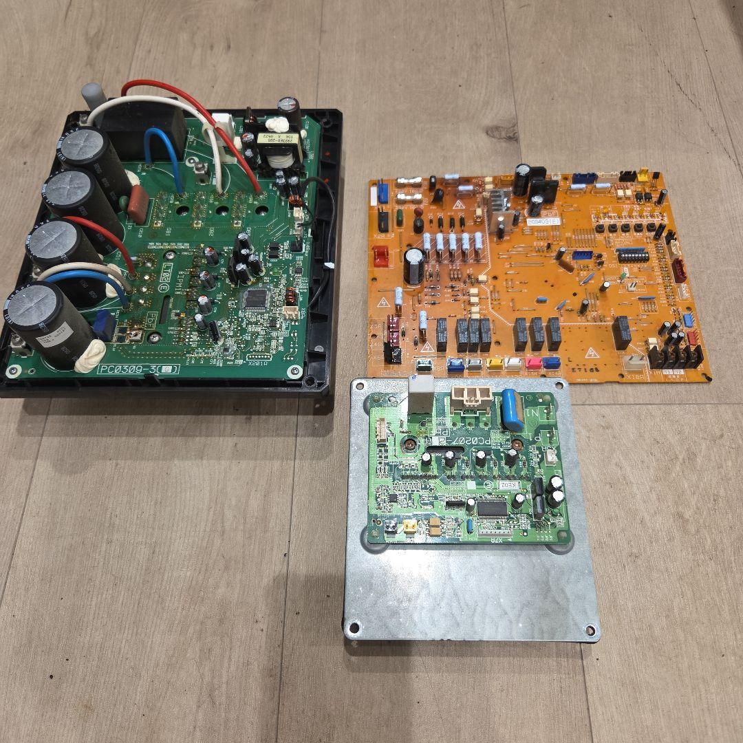 ダイキンパッケージエアコン室外機基盤セット　RZYP160AA