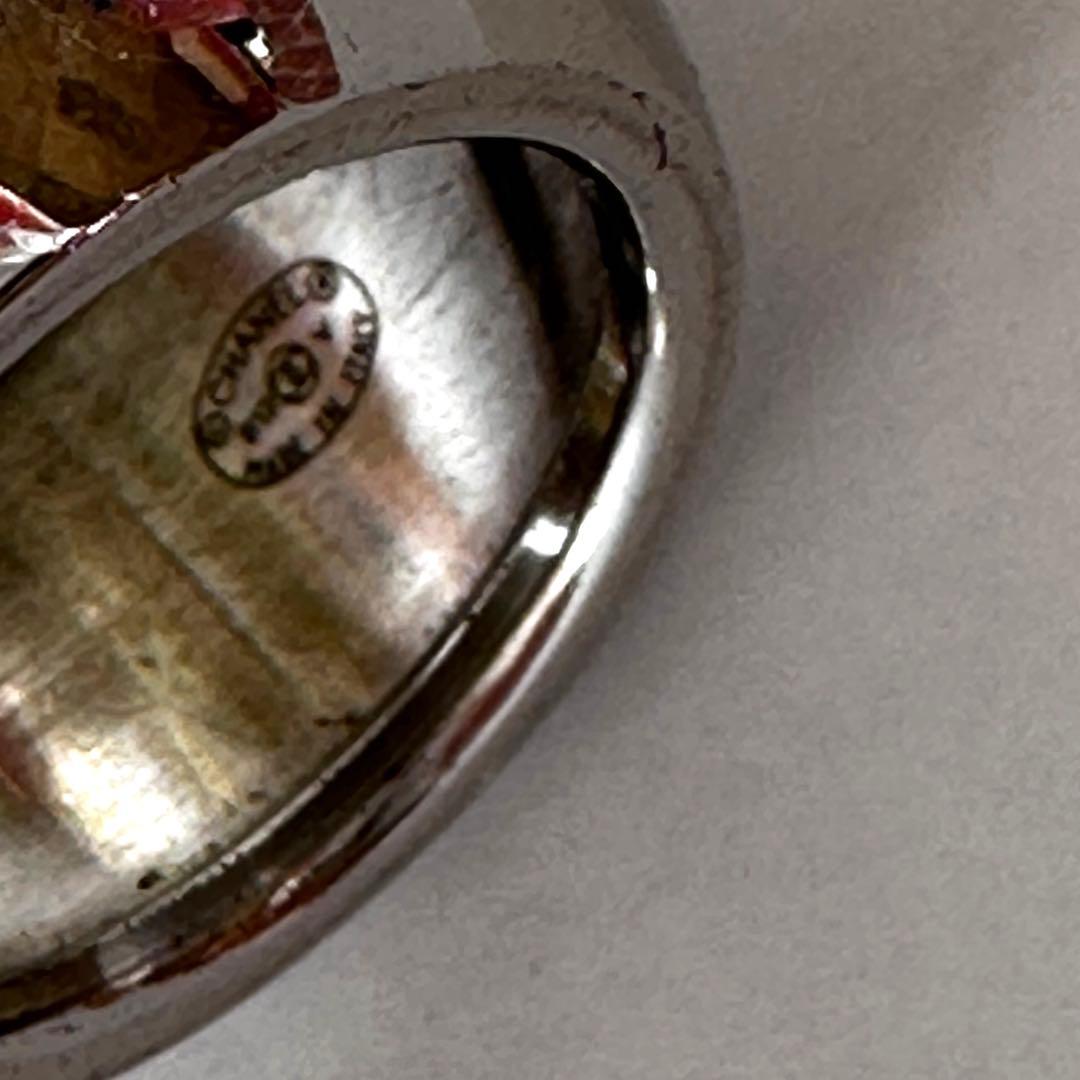 CHANEL ハート型リング