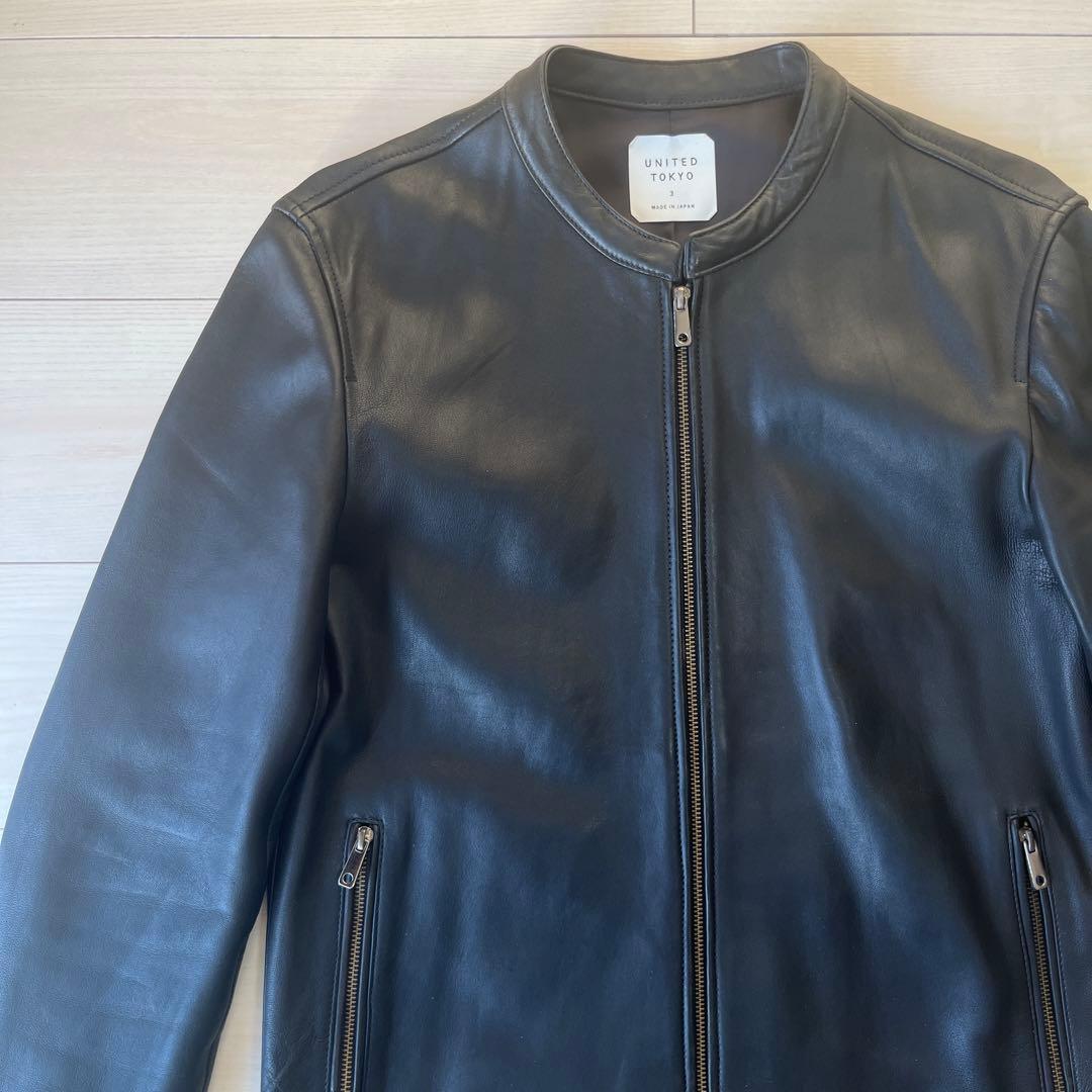 Z*様 UNITED TOKYO ラムレザー　3 美品