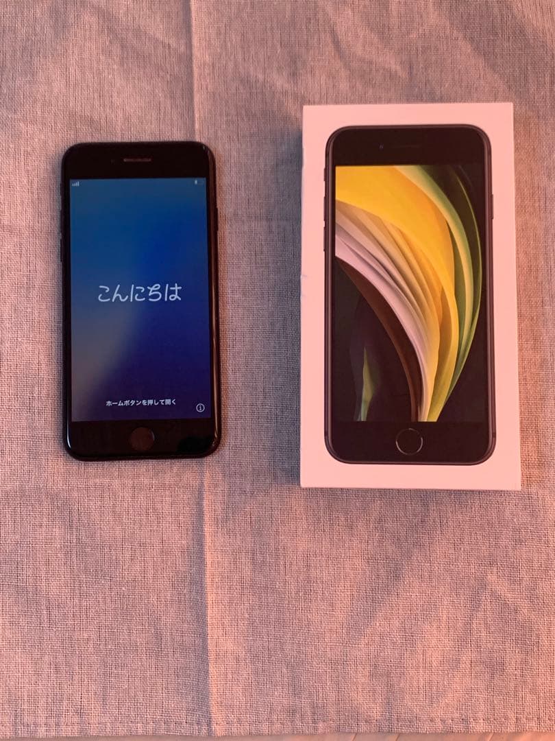 新品バッテリー交換済｜iPhone SE2 64GB ブラック SIMフリー