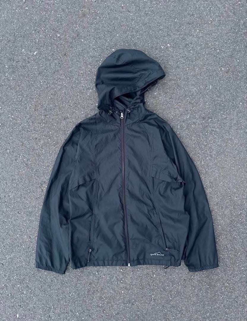 Eddie Bauer エディーバウアー　ナイロンジャケット レア物　サイズM