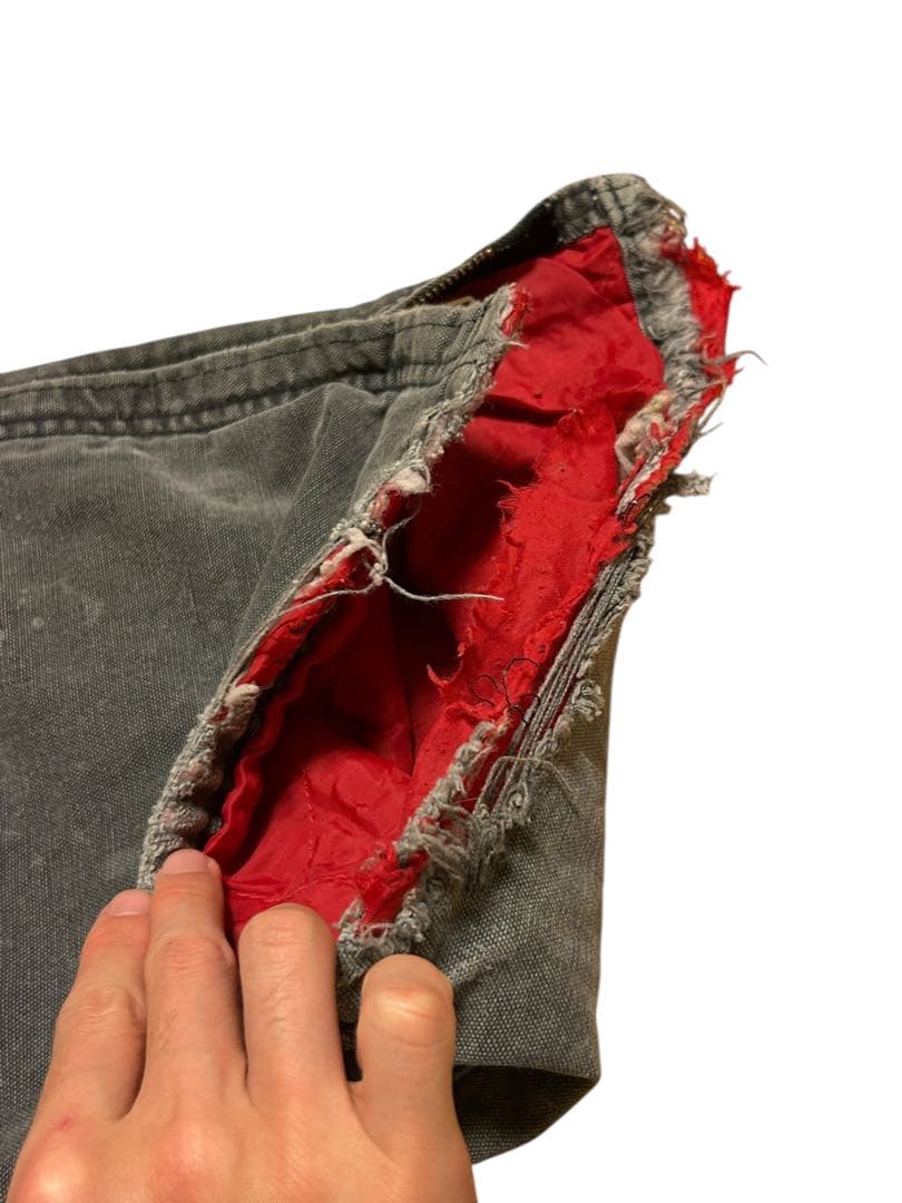 【ボロの美学】00s Carhartt overall boro