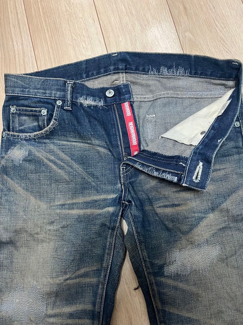 ネイバーフッド 04 L SAVAGE NARROW ネイビー　サイズM