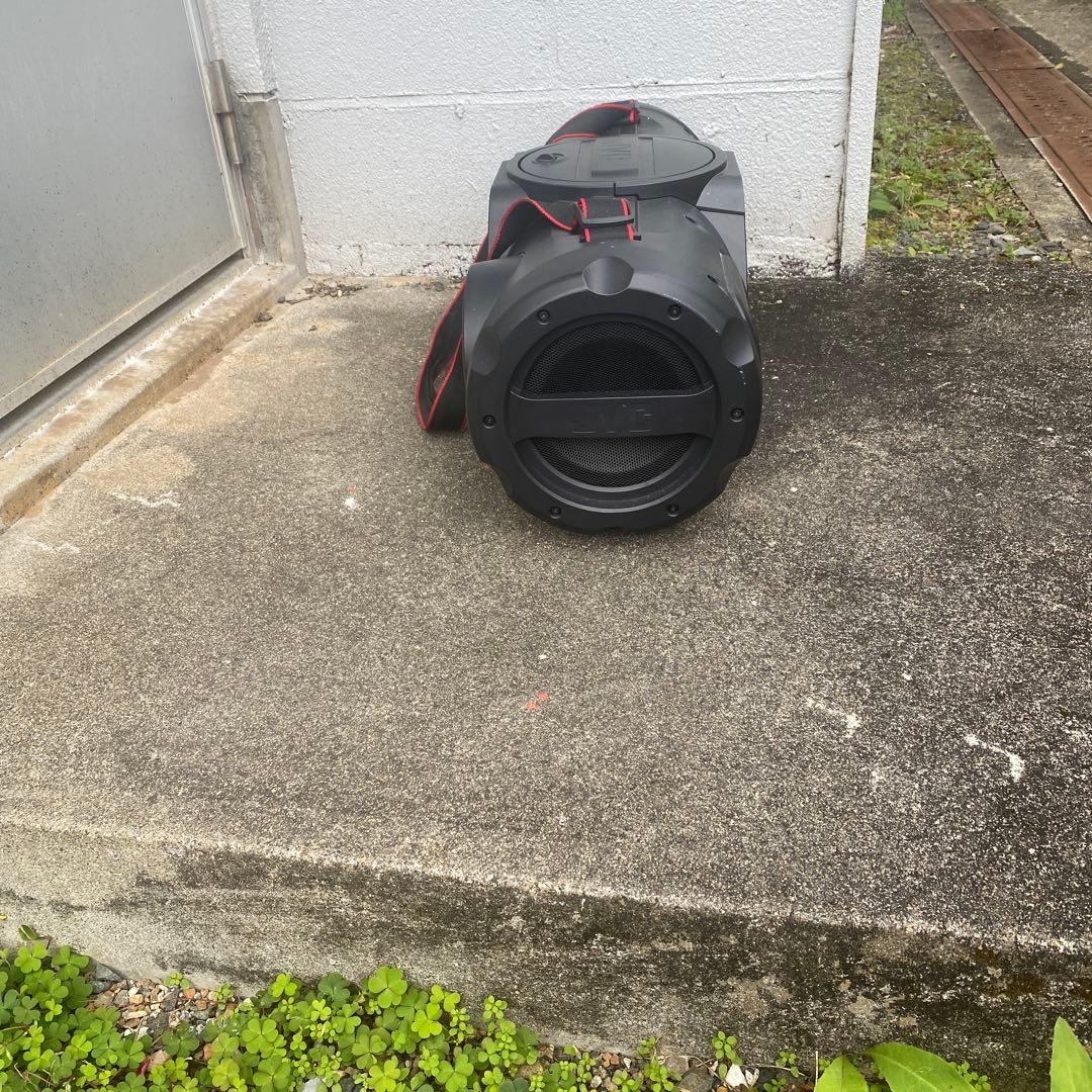 JVC ボックス型ラジカセ CDプレーヤー付き