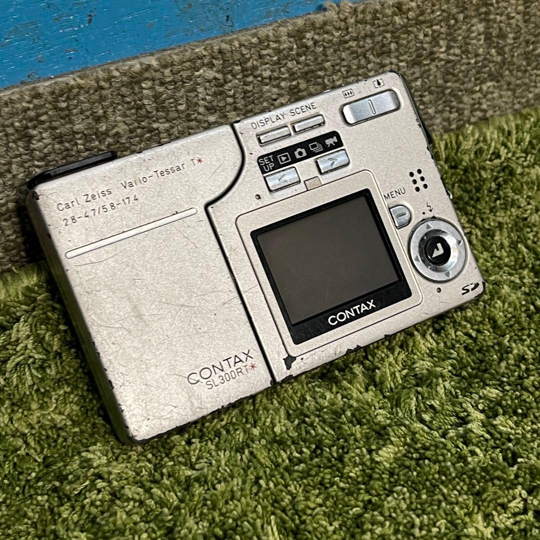 CONTAX SL300RT※コンタックス デジカメ バッテリー欠品動作未確認