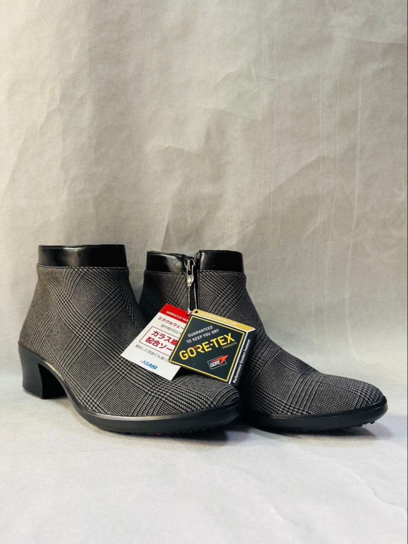 アサヒシューズ トップドライ　ゴアテックス　ヒールブーツ　未使用