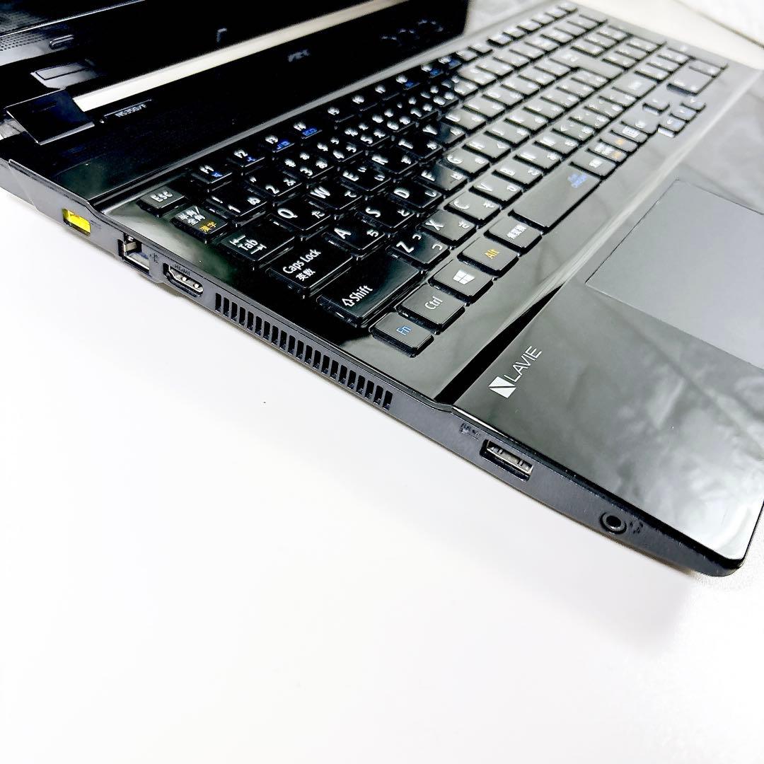 快適動作SSD✨メモリ8GB フルHD カメラ 第7世代 ノートパソコン NEC