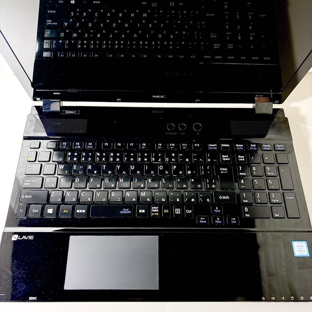 快適動作SSD✨メモリ8GB フルHD カメラ 第7世代 ノートパソコン NEC