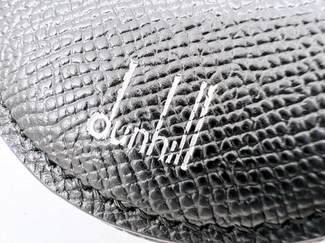 未使用保管　美品　ダンヒル　カドガン　ロゴ　フラップ　ケース