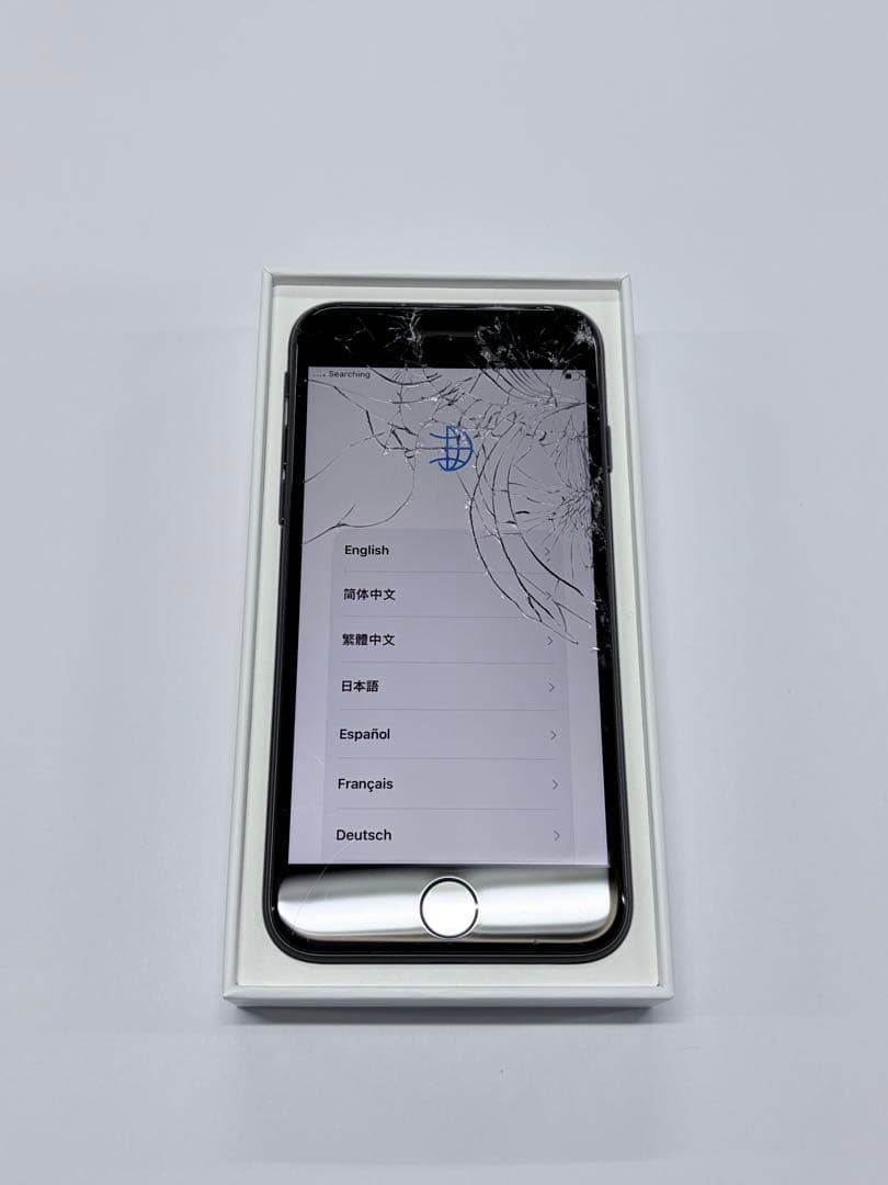 【 液晶割れ 】iPhone SE 第2世代（SE2）64GB ブラック