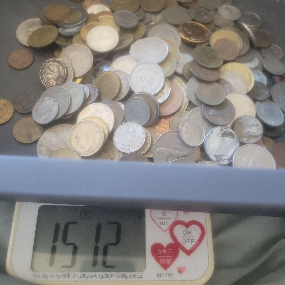 N*n様 多国籍海外古銭約7kg