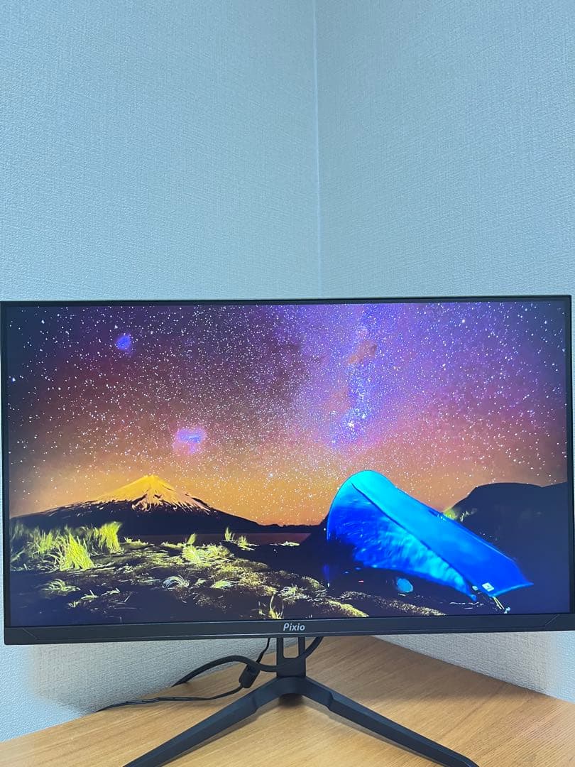 即日発送〇[美品]Pixio PX248WAVE ゲーミングモニター 23.8型