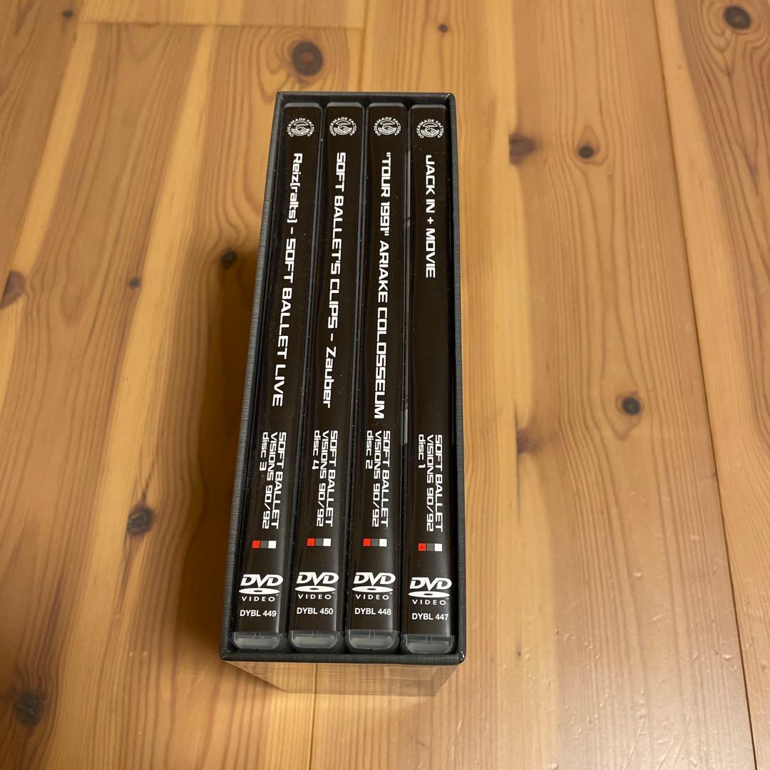 SOFT BALLET VISIONS 90/92 4枚組 DVD