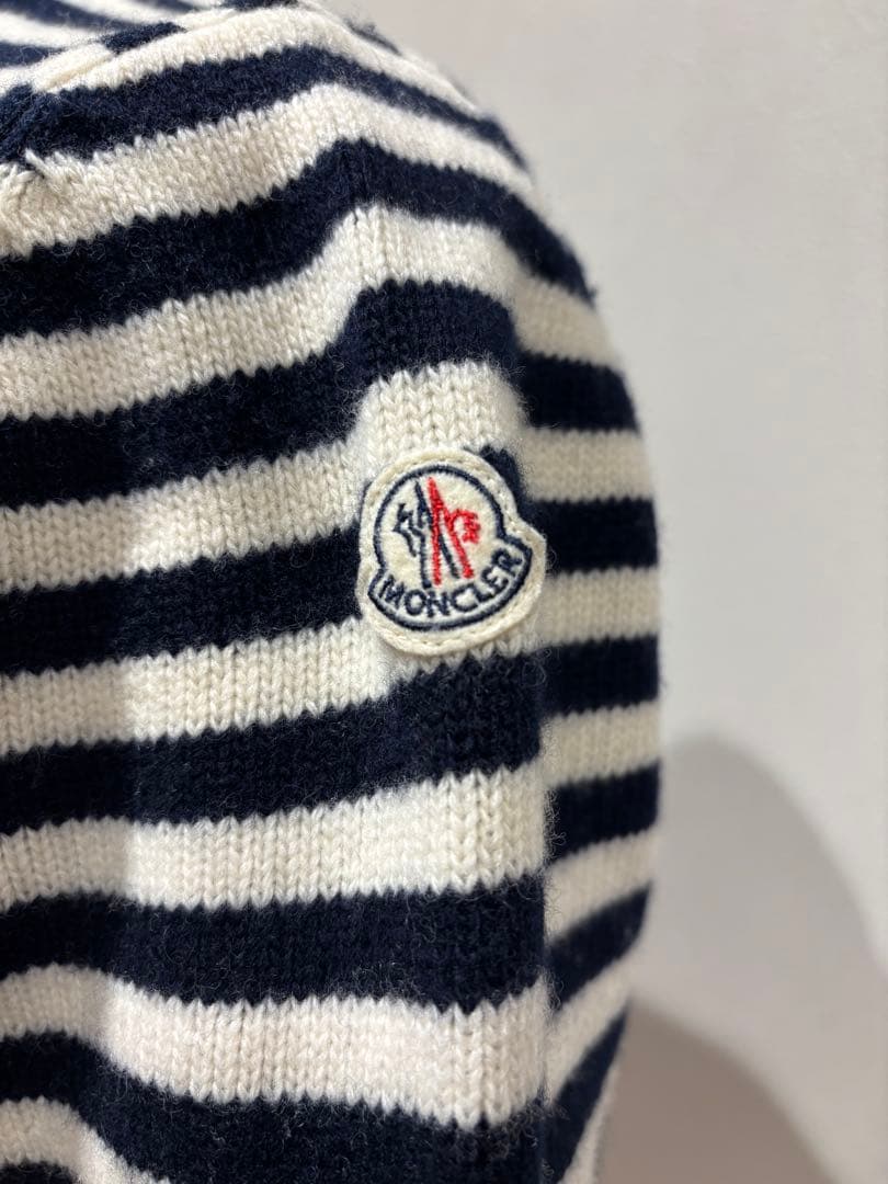 モンクレール　MONCLER ボーダータートルネックニット　ユニセックス