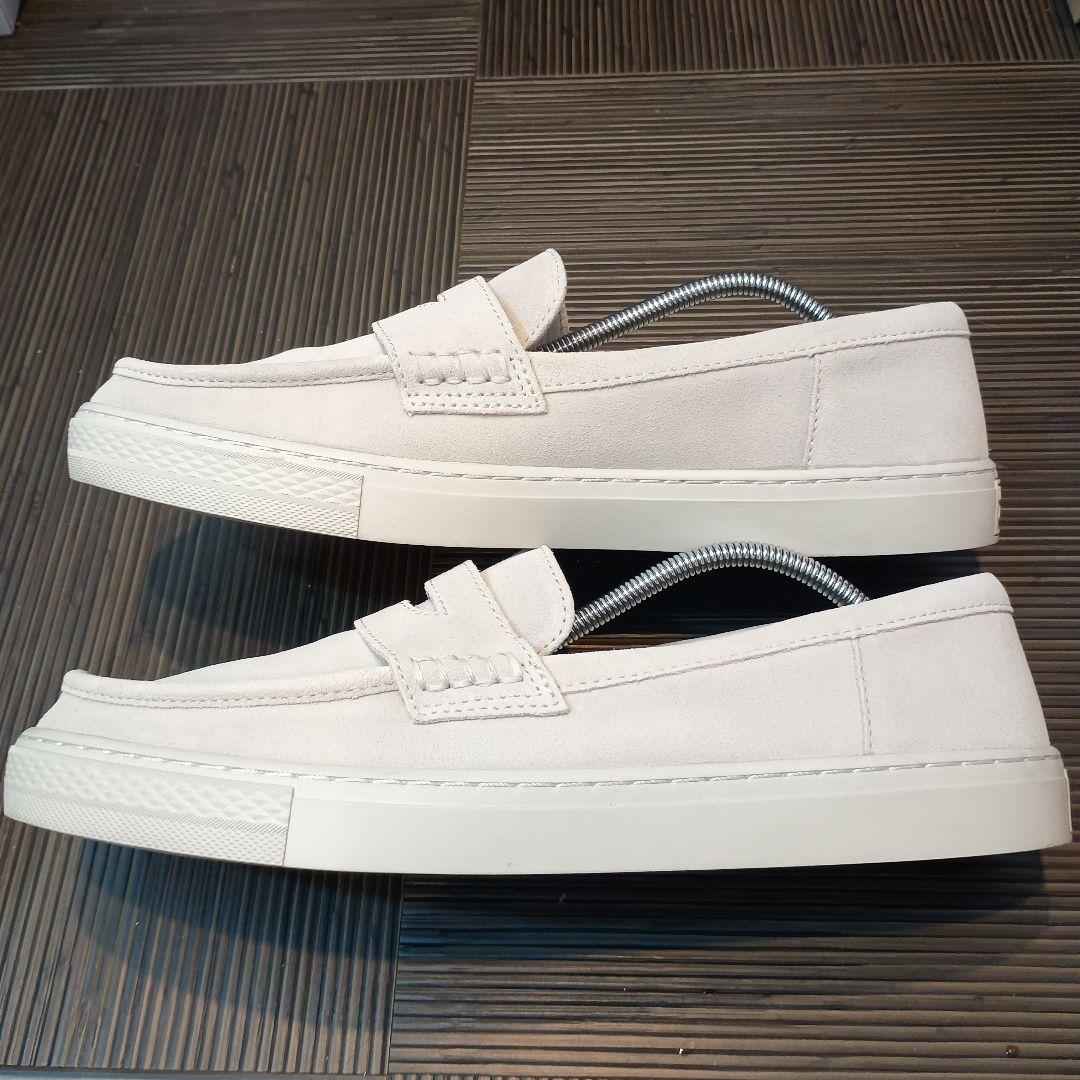 コンバース オールスター クップ ローファー ベージュ スエード 28センチ