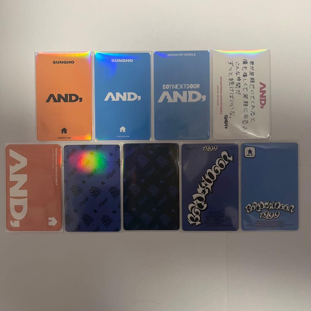 BOYNEXTDOOR ソンホ トレカ まとめ売り