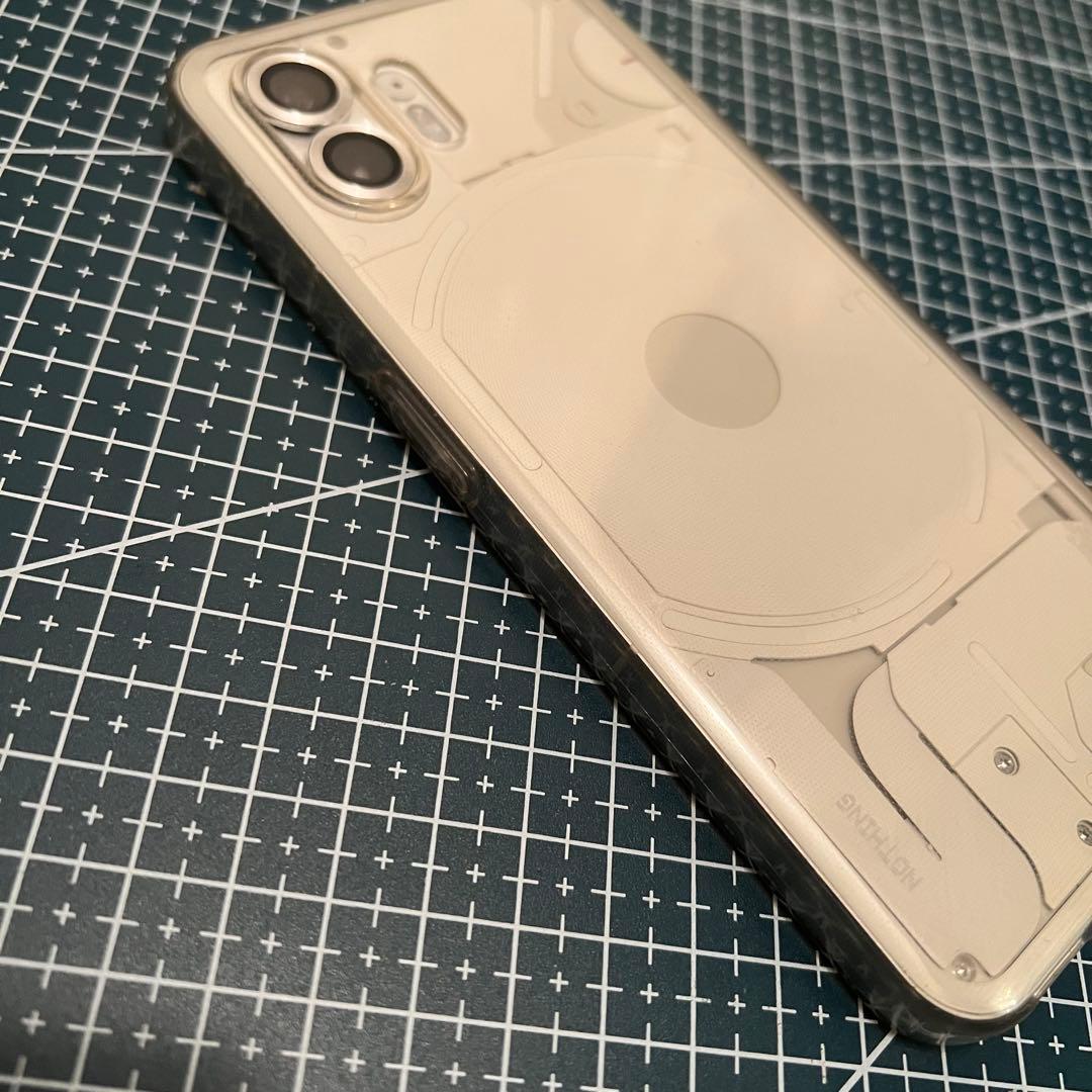 最上位機種　nothing phone 2 白　12GB+512GB かなり綺麗