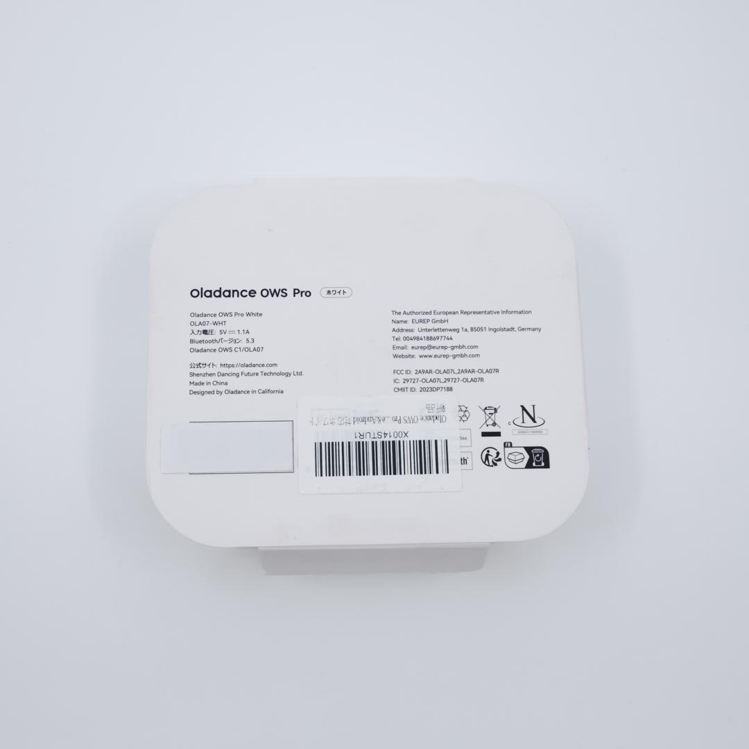 Oladance OWS Pro ワイヤレスイヤホン ホワイト