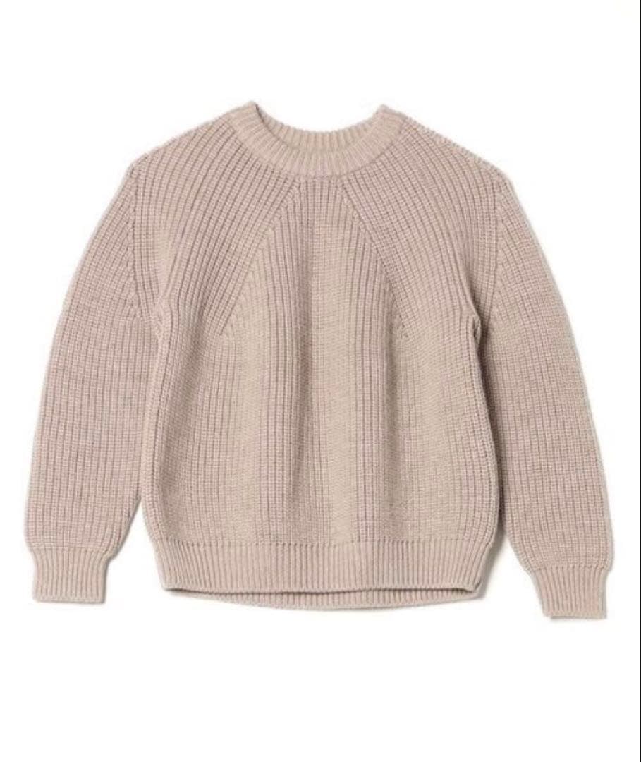 【極美品】BATONER ベージュ ニットセーター