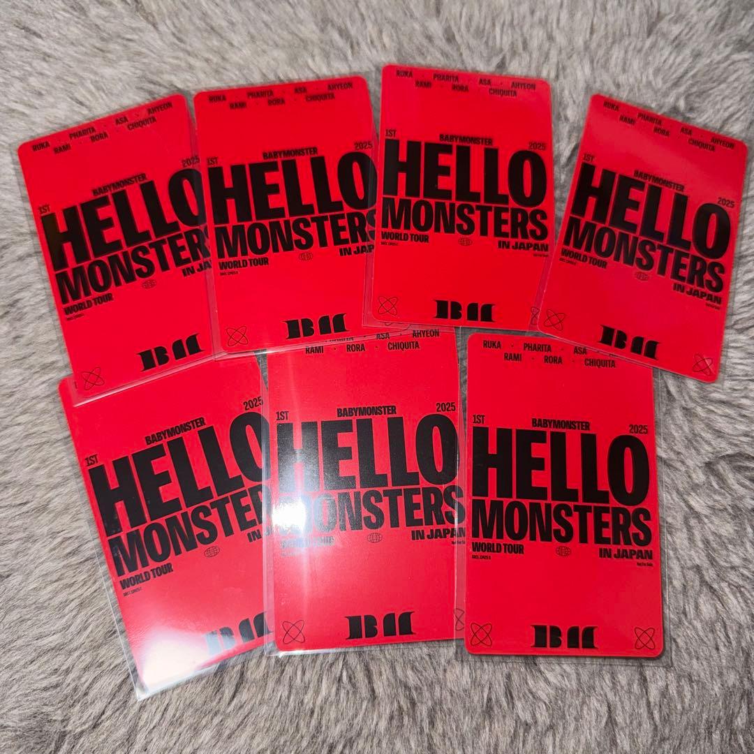 babymonster ベビモン hellomonsters トレカ cd